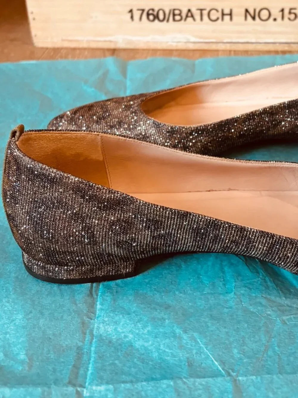 SJP Sarah Jessica Parker Women Story Leopard Print Shimmer Ballet Flats